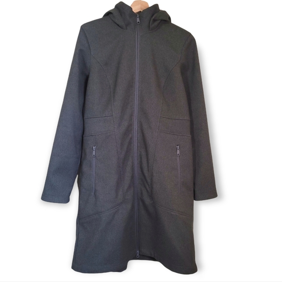 Merrell Women's Haven Shadow Heather Gray Softshell Jacket - Picture 3 of 10